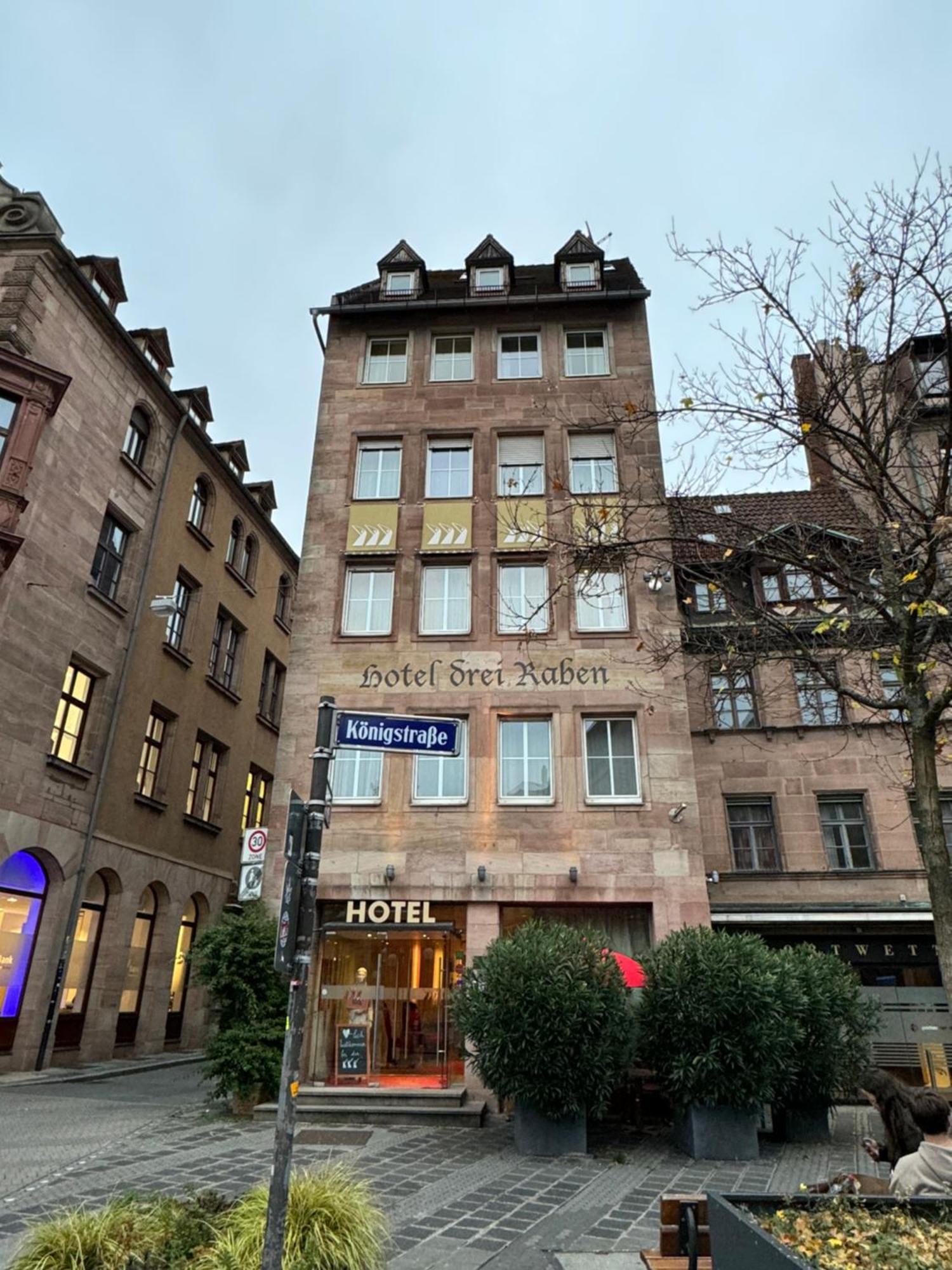 Hotel Drei Raben نورنبيرغ المظهر الخارجي الصورة