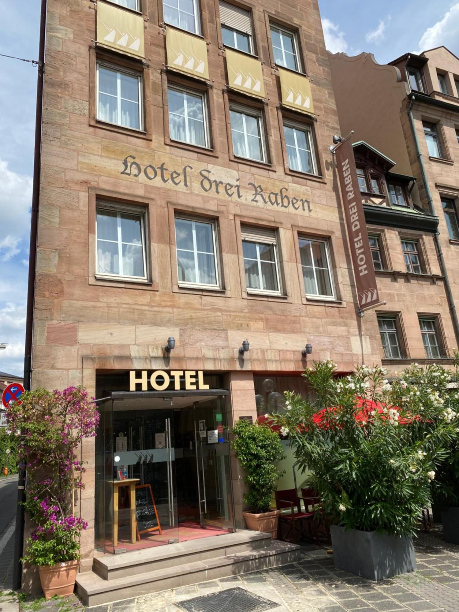 Hotel Drei Raben نورنبيرغ المظهر الخارجي الصورة